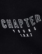 Felpa aperta - Oversized Fit - nero