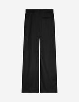 Pantaloni - Detalii metalice - Negru