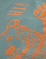 Hossz&uacute; ujj&uacute; felső - Nyomott minta - z&ouml;ld