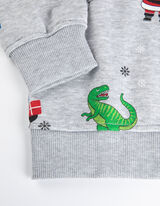 Mikina - Vianoce - seda