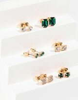 Orecchini - Confezione da 6 pezzi - oro