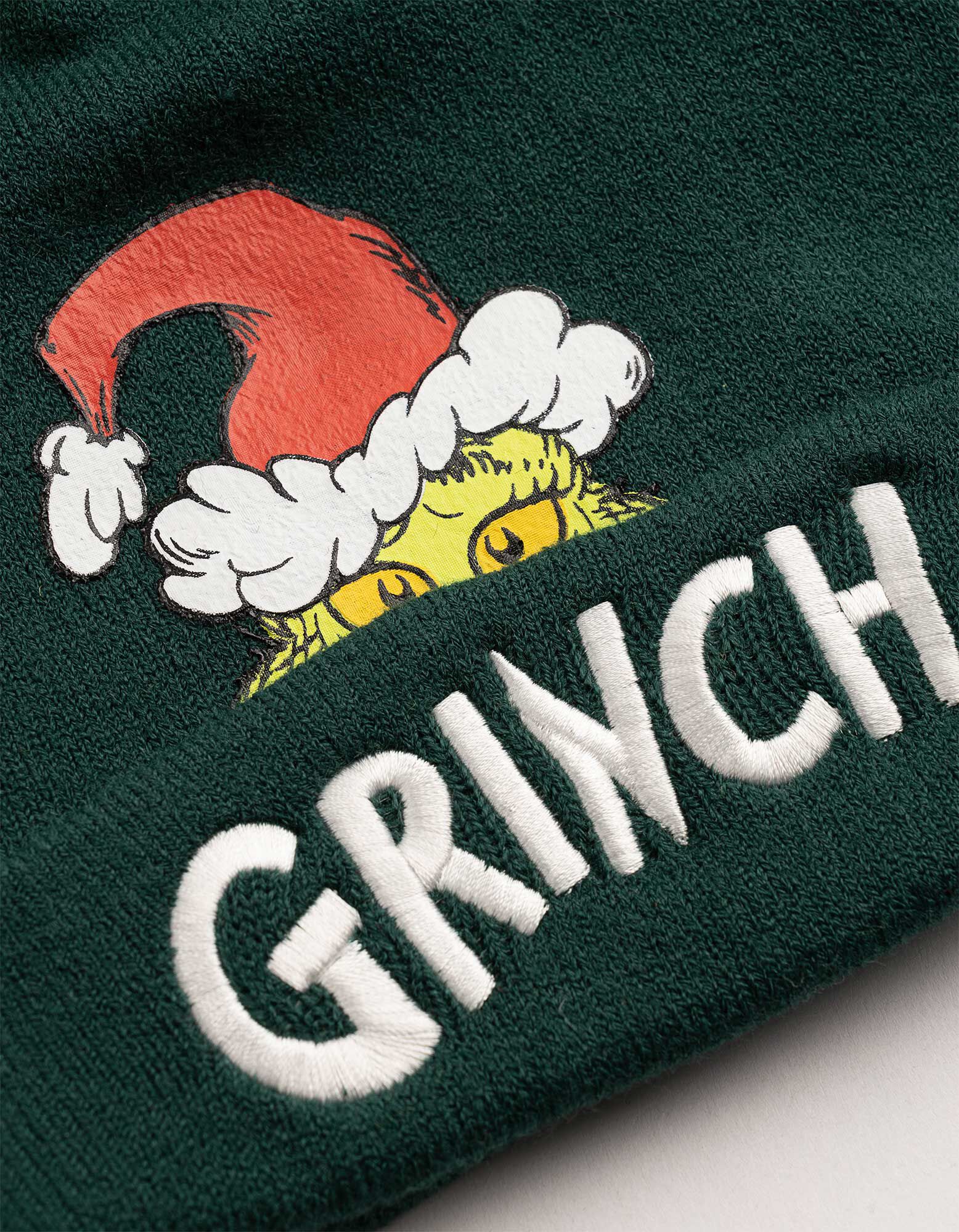 Pudelm&uuml;tze - The Grinch - Dunkelgr&uuml;n