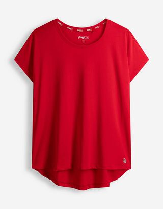 T-Shirt - Atmungsaktiv - Rot