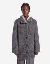 Kabát - Mockneck - bronz