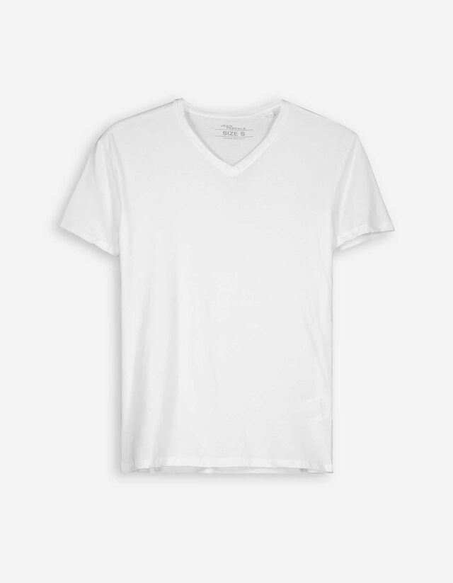 T-shirt - Basic - bianco