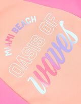 Maudymosi kostiumėlis - Iškarpos - sviesiai rozinis