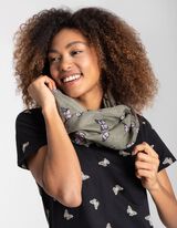 Damen Loop-Schal - Allover-Print