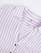Overhemdblouse - Katoen - lila