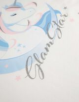 Ing &eacute;s szoknya szett - Csill&aacute;mos nyomott minta - feher