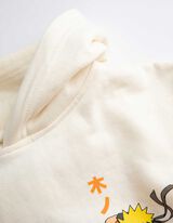 Felpa con cappuccio - Naruto - bianco