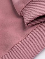 Sweatshirt - U-Ausschnitt - rosa