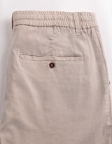 Chinohose - Tunnelzug am Saum - Beige