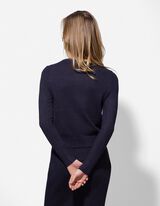 Cardigan - Knopfleiste - dunkelblau