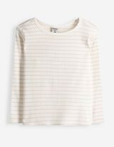 Langarmshirt - Gerippt