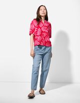 Džíny - Záhyby - svetle  modra