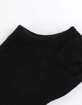 Láthatatlan tornacipő zokni - 5 db-os csomag - fekete