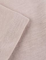 T-Shirt - Print - beige