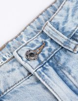 Bermuda  - Borduursels - lichtblauw