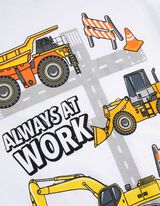 Marškinėliai - Su paveikslėliais - baltas