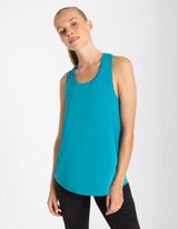 Top a canotta - Traspirante - turchese