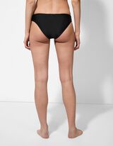 Bikinislip - einfarbig - schwarz