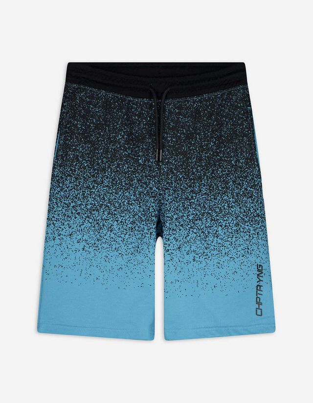 Bermuda  - Sweatstof - blauw