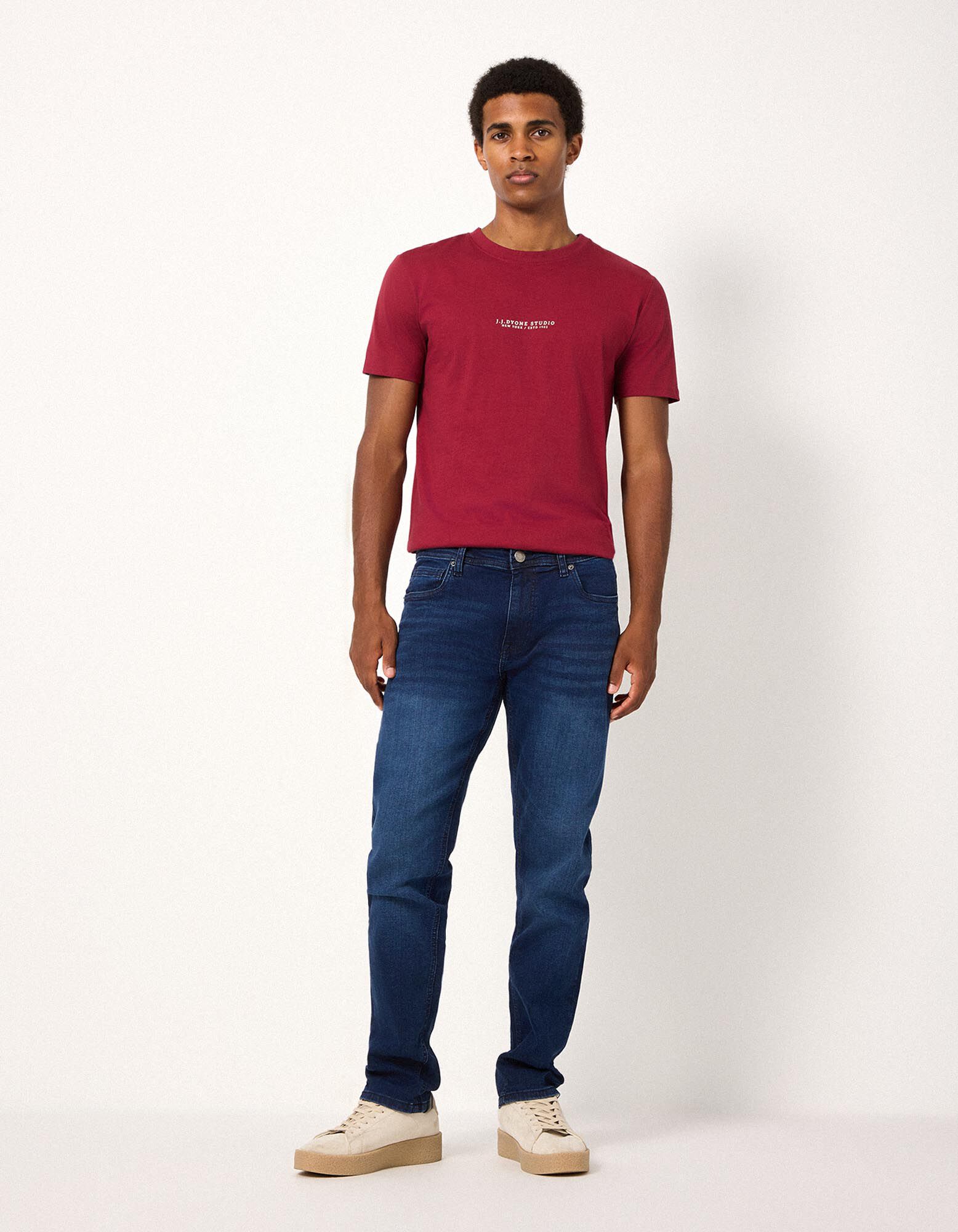 Jeans - Straight fit - Donkerblauw