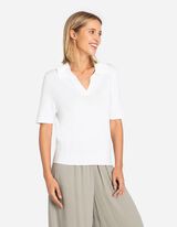 Strickshirt - Viskose-Mix