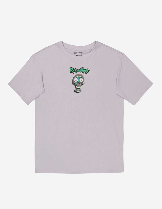 T-shirt - nadruk - lila