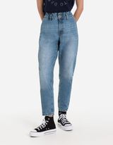 Jeans - Vestibilit&agrave; mamma - celeste