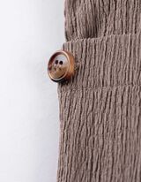 Hose - einfarbig - beige