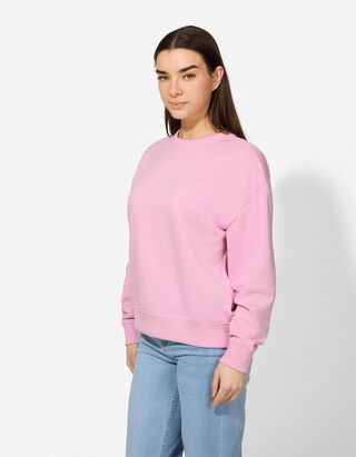 Sweatshirt - Print - pink