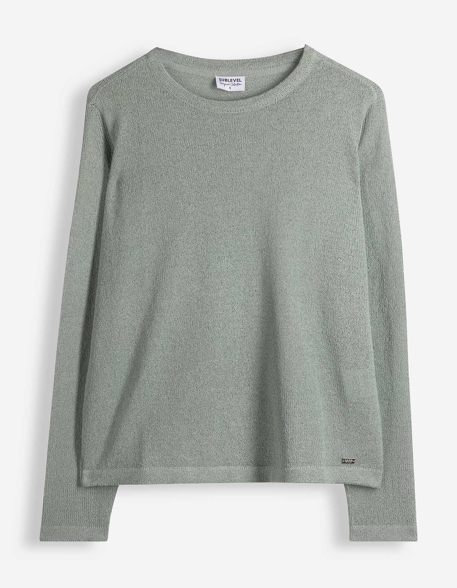 Strickpullover - Relax Fit - Hellgr&uuml;n