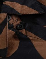 Blouse - Print all-over - zwart