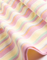 Kleid - Allover-Print - Hellgelb