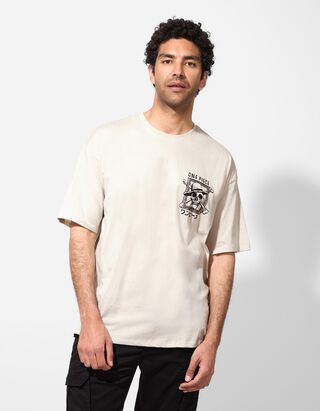 T-Shirt - One Piece - grau