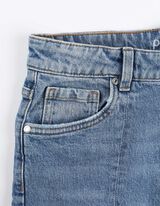 Teksariidest l&uuml;hikesed p&uuml;ksid - lai s&auml;&auml;reosa - sinine