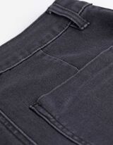 Jeans - Wide Fit - grigio