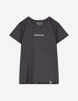 T-Shirt - Print - dunkelgrau