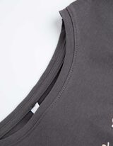 Mar&scaron;kinėliai ilgomis rankovėmis - Su paveikslėliais - tamsiai pilkas