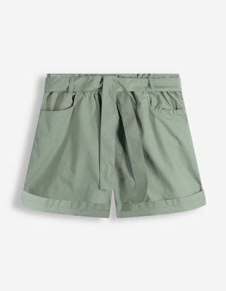 Bermuda  - Webstoff - Petrol