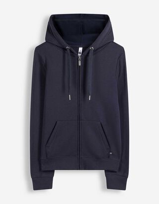 Sweatvest - Regular fit - Donkerblauw