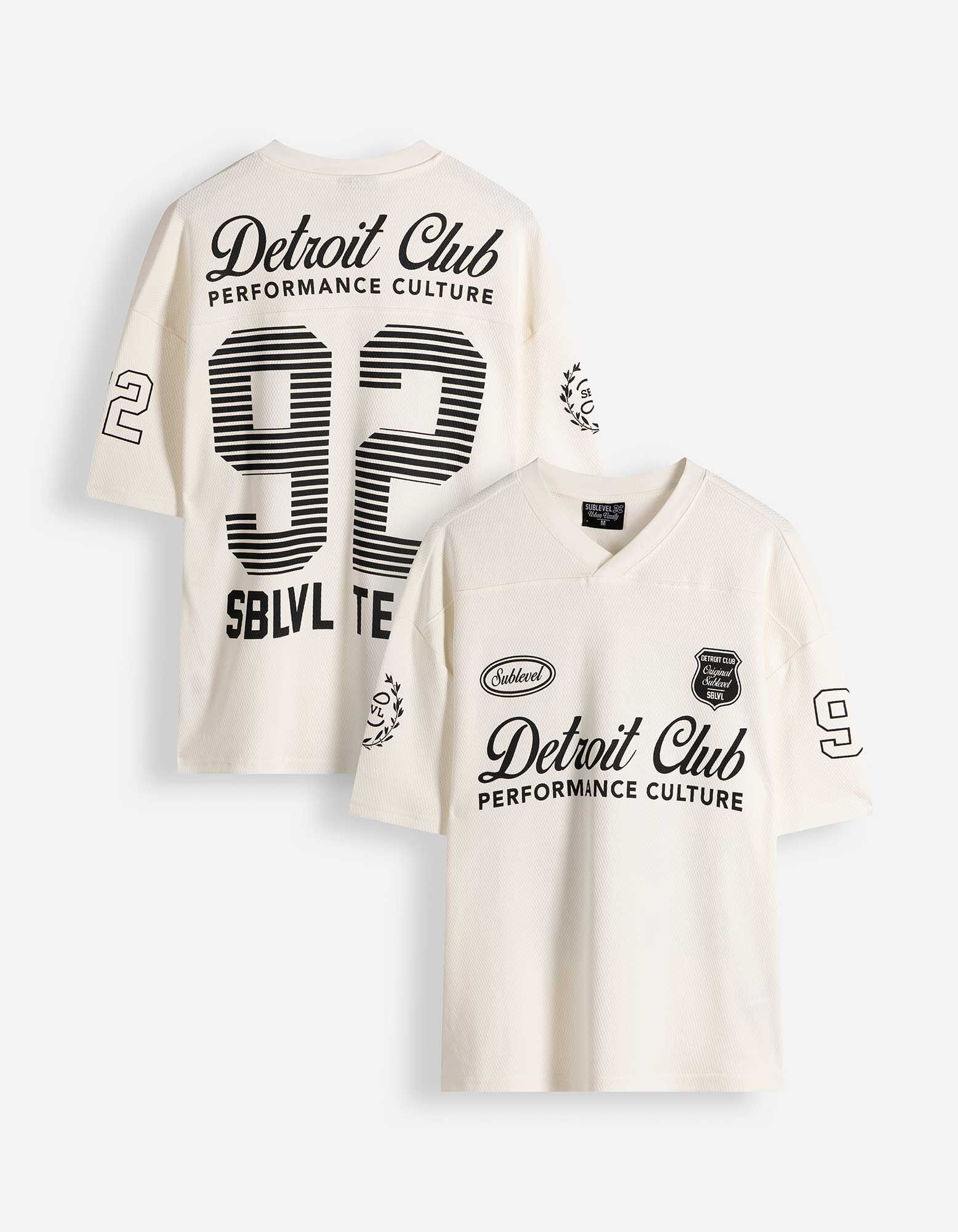 T-Shirt - V-Ausschnitt - wei&szlig;