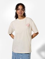 T-shirt - Impronta sul retro - Bianco sporco