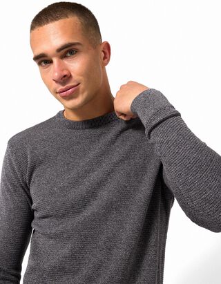Pullover - Baumwolle - Dunkelblau