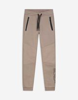 Jogginghose - Print - hellbraun