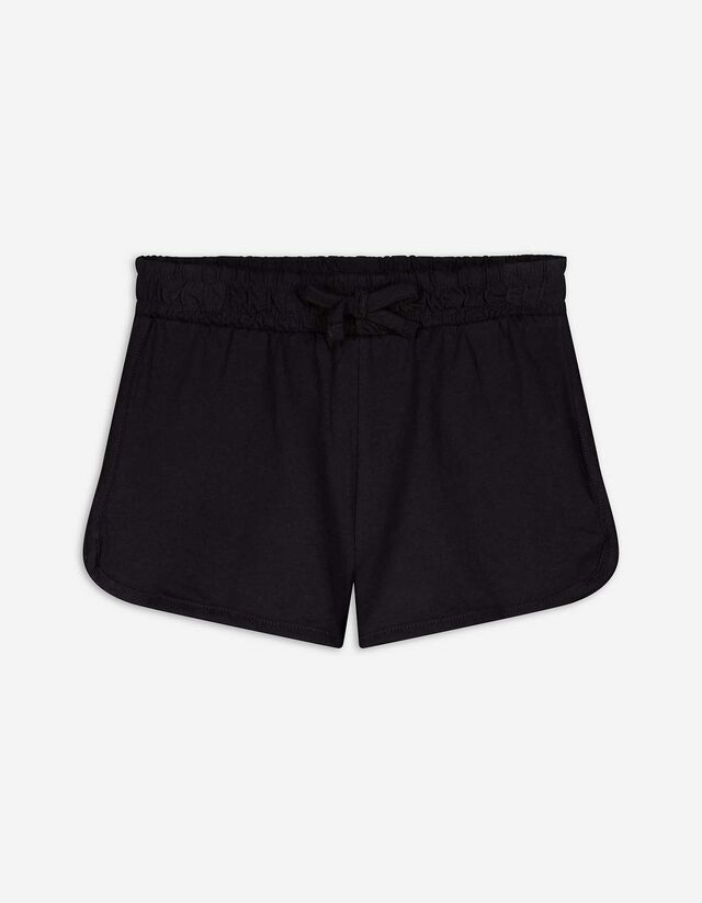 Short - Nœud appliqué - Noir
