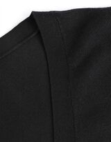 Pleteni kardigan - LENZING&trade; ECOVERO&trade; - crno