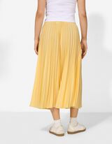 Klostuotas sijonas - Klostės - sviesiai geltonas