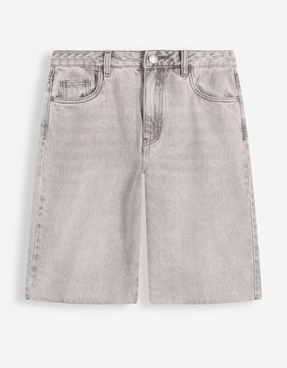 Bermuda  - Relaxed Fit - grau